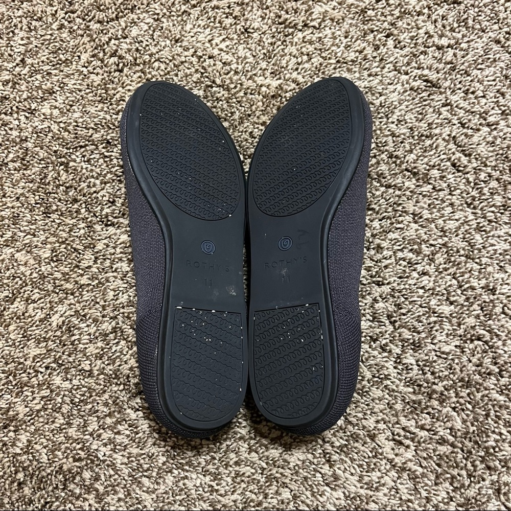 VGUC Size 11 Truffle Python Rothy’s Flat - Picture 2 of 7